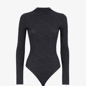 Fendi x Skims mock neck long sleeve bodysuit